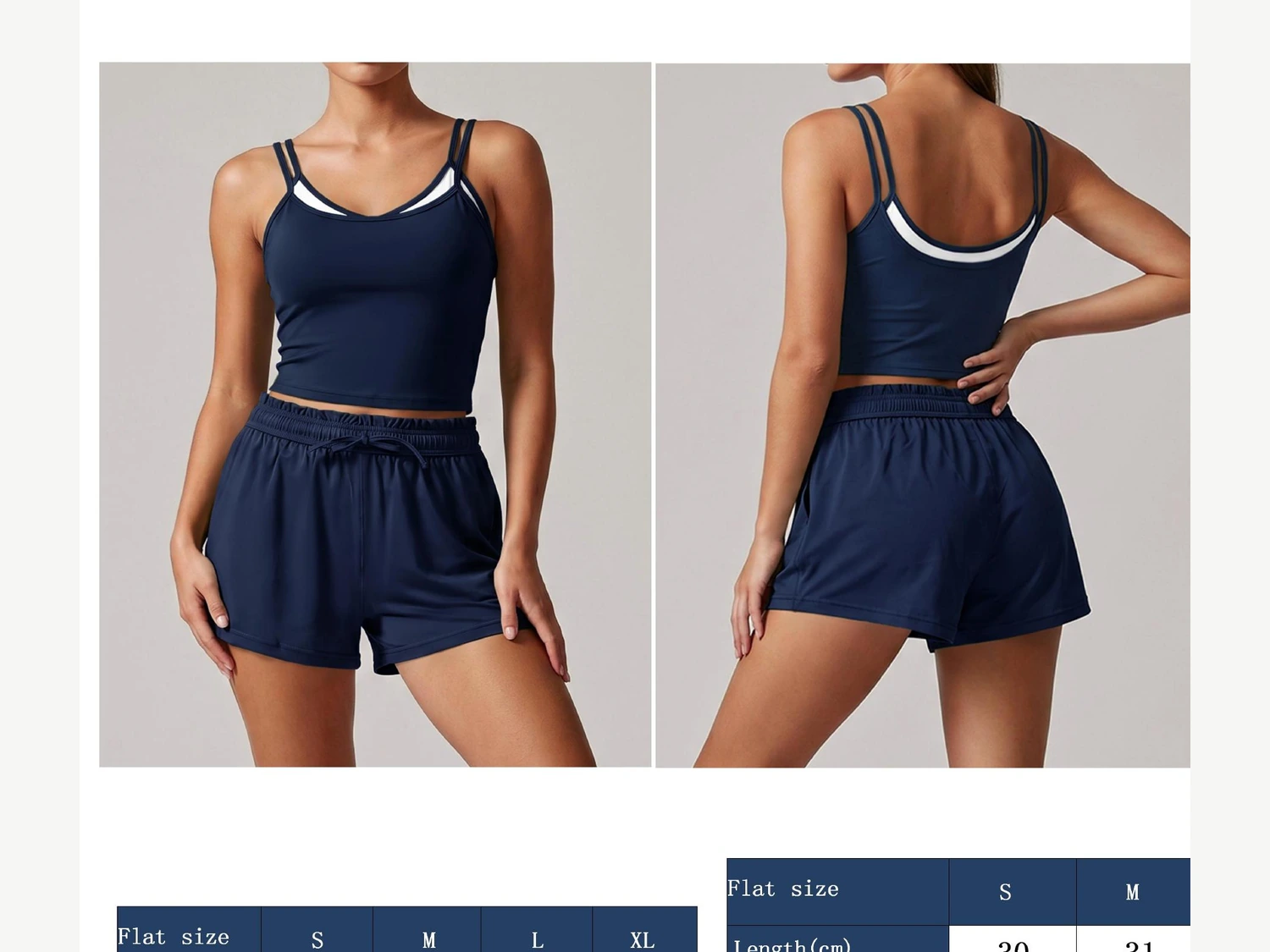 Navy Athleisure Dress Set catalog product image