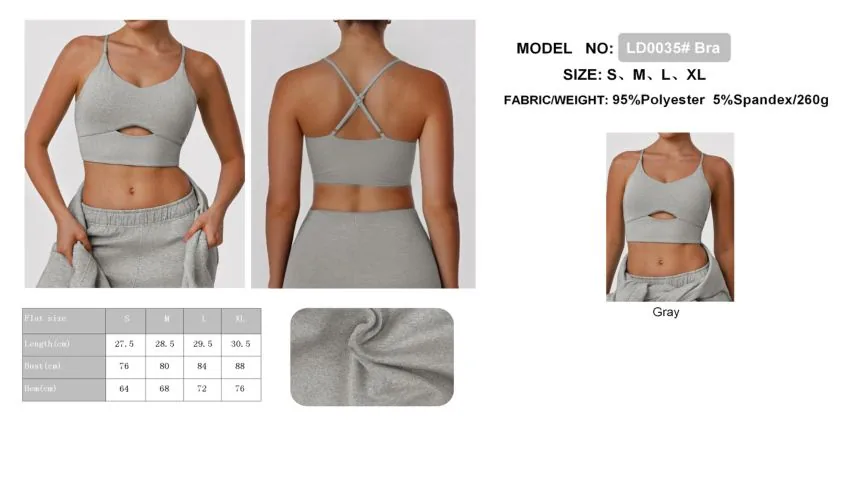 LD0035# Bra Sports bra