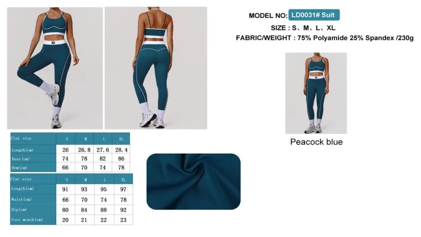 LD0031# Suit Yoga set