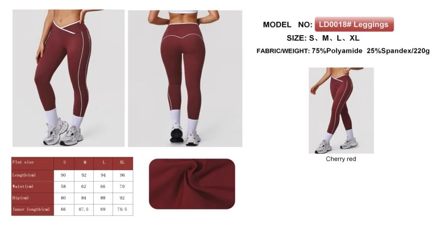 LD2610# Leggings Berry leggings