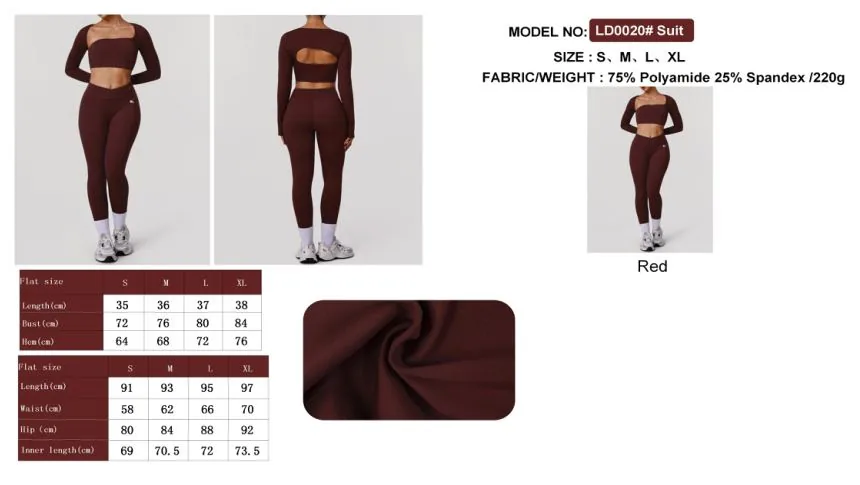LD0037# Suit Long-sleeve set