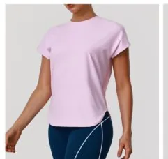 Tops and T-shirts activewear category