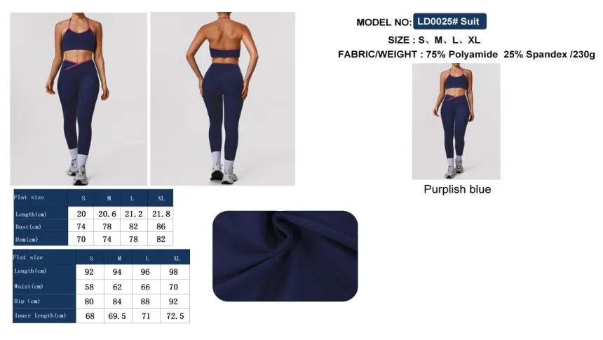 LD2616# Leggings Navy leggings
