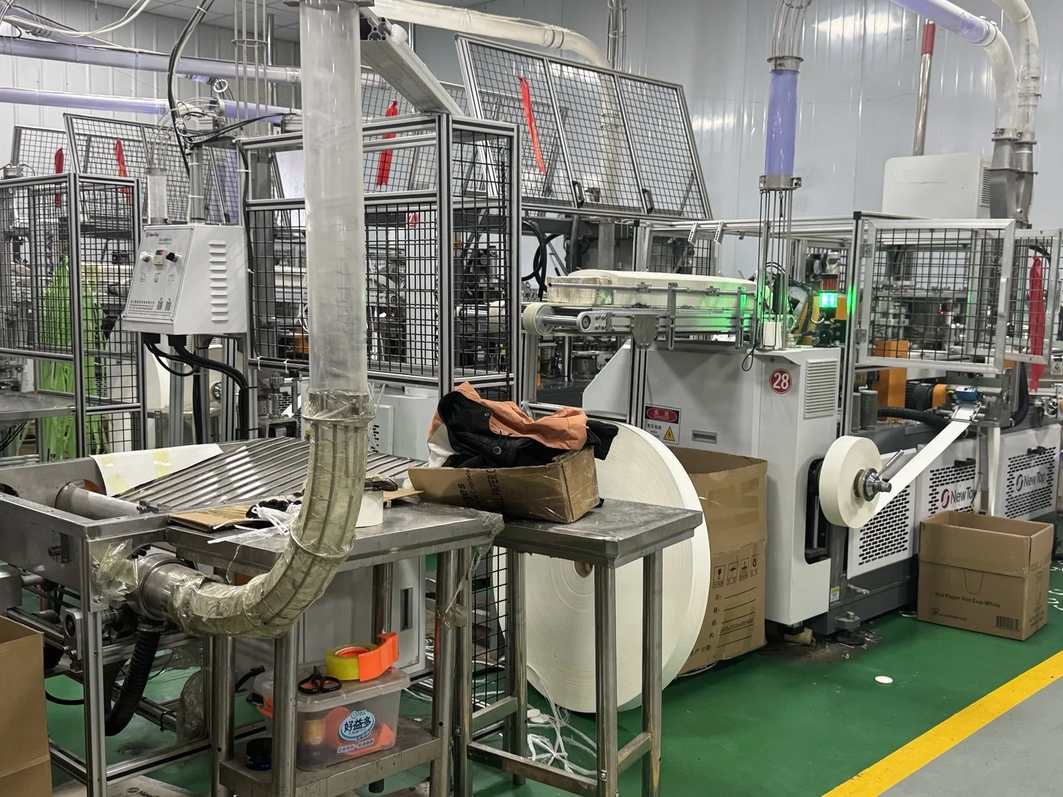 Real factory equipment photo
